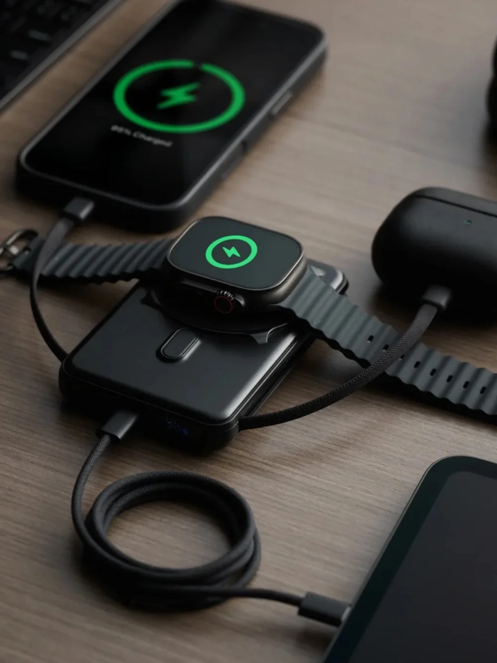 RIDGE POWER BANK • MAGSAFE ‘MATTE BLACK’